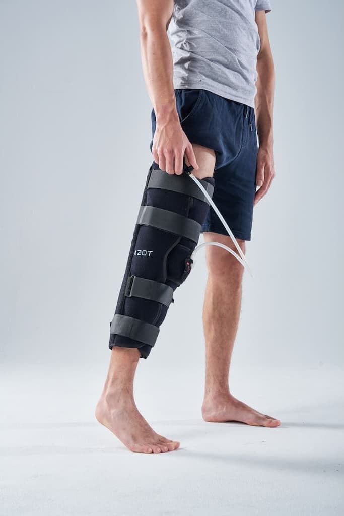 Cold Compression Full Length Knee Immobilizer - Azot medical device image 2