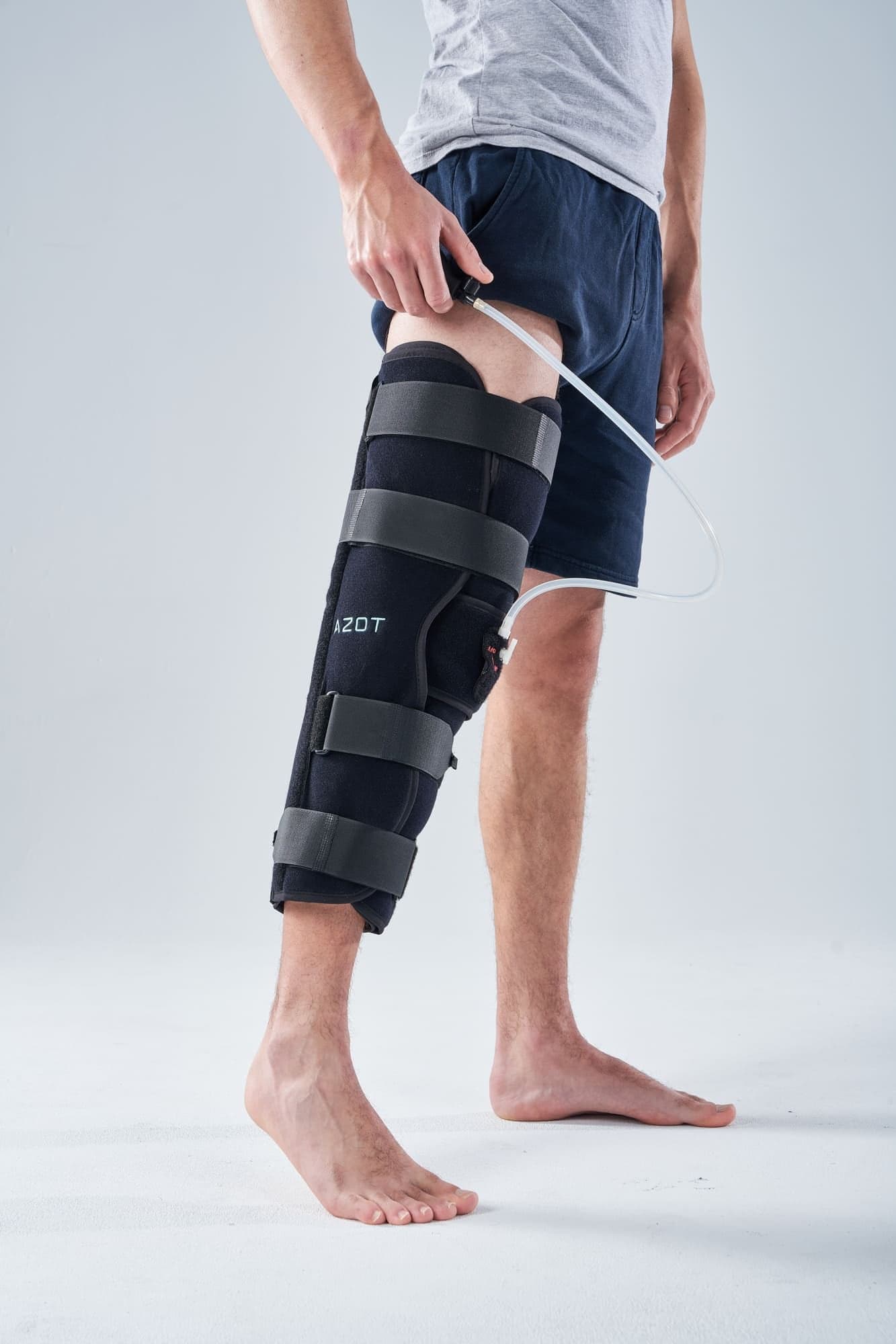 Cold Compression Full Length Knee Immobilizer - Azot medical device image 1