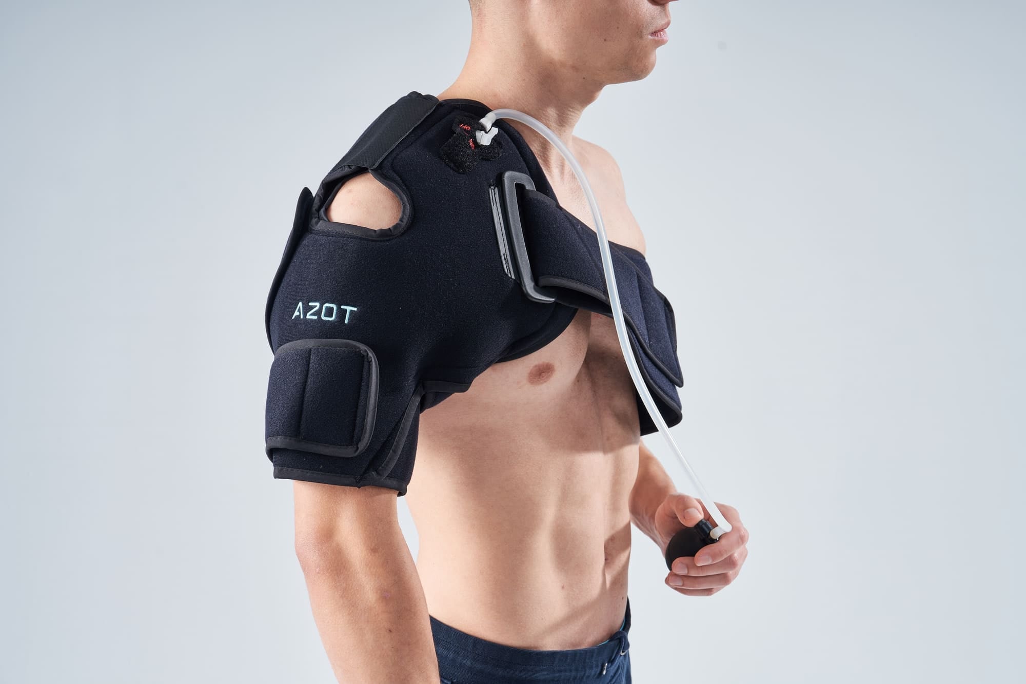 Cold Compression Shoulder Wrap with Sling and Pillow - Azot medical cold compression therapy device